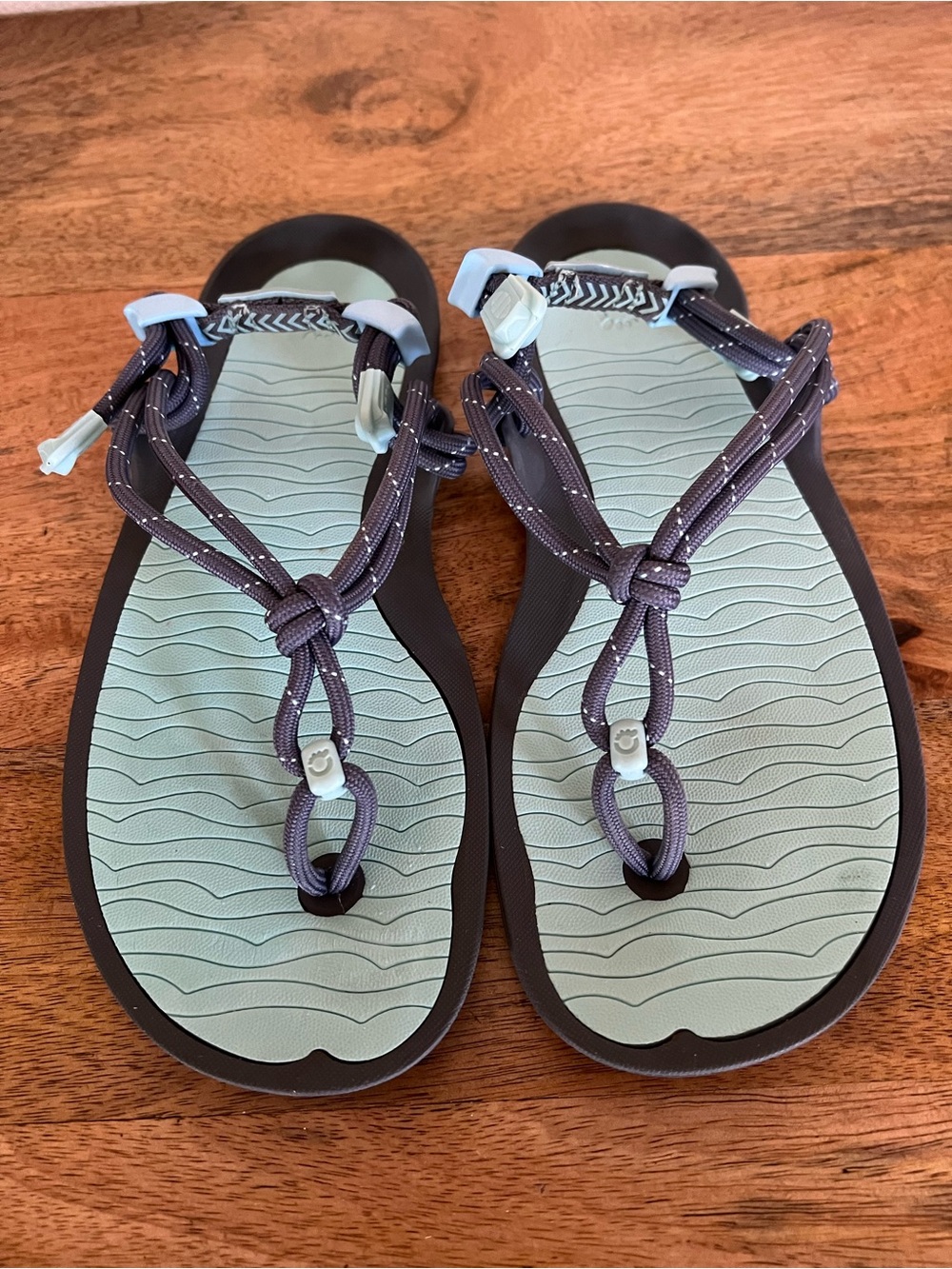 Xero Shoes Aqua Cloud - Versatile Water-Sports And Activity Blue Glow Sandal
